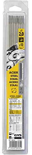 Abratools - Juego electrodo gys diámetro 2,0mm acero (blister 13u)