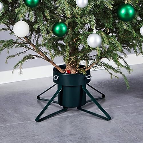 vidaXL Svart julgransfot 46 x 46 x 19 cm