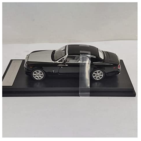 Réplica De Coche Vehículos De Motor 1/64 Para Rolls-Royce Phantom Coche De Lujo En Miniatura De Aleación Fundida Vehículo De Simulación Coleccionable Para Adultos Coche Modelo a Escala ( Color : Black