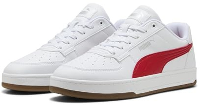 Puma Baskets Unisexes Caven 2.0 75 Ans, for All Time Red Puma White Puma Silver Gum, 45 EU