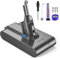 Akku für Dyson V8 SV10, 6.0Ah Ersatz für Dyson V8 Akku Serie kabelloser Staubsauger, V 8 Absolute Animal Filter Motorhead Fluffy, Kompatibel mit für Staubsaugern