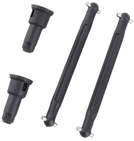 Generic Eje de Transmisión Trasera, Piezas de Automóvil RC RC Metal CVD CVD Drive Dogbone Juego de Eje de Transmisión de Rueda de Acero para Scy16101 16102 16103 16201 1/16 CAR