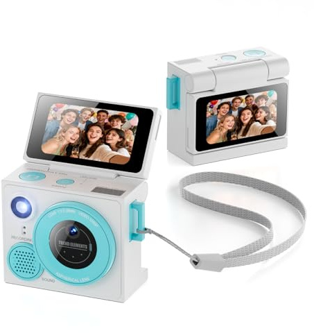 1080P kamera bärbar retro videoinspelare ficka 1080P upplösning för barn gåva video bärbar liten
