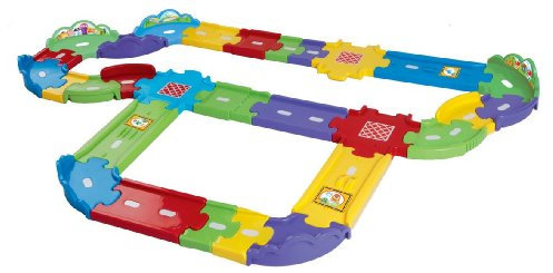 VTech Baby 148103 Ensemble de piste en miniature Deluxe pour bolides Tut Tut (Multicolore)