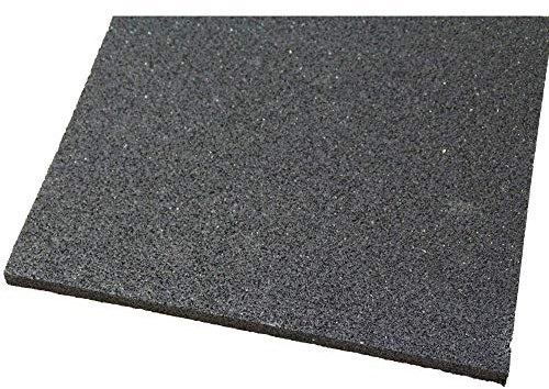 Paxanpax Universal anti-vibration washing machine mat, 600 x 600 x 6 mm Black 74-UN-10