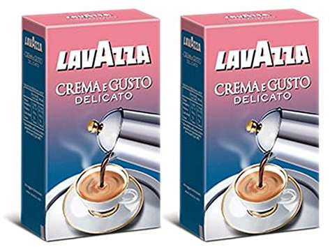 Lavazza Caffè Crema e Gusto Delicato, 2 x 250g