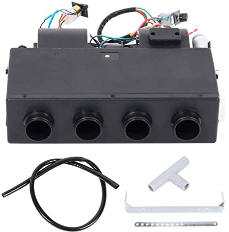 Kit riscaldatore e unità di assemblaggio evaporatore aria condizionata A/C, termostato di raffreddamento riscaldamento sottoscocca 12V 3 velocità 600CFM universale per camion auto
