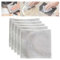 Chiffons de lavage de vaisselle en fil polyvalents pour humide et sec, torchon métallique multifonctionnel anti-rayures, linges à vaisselle à récurer, chiffon de nettoyage torchon magique (5PCS)