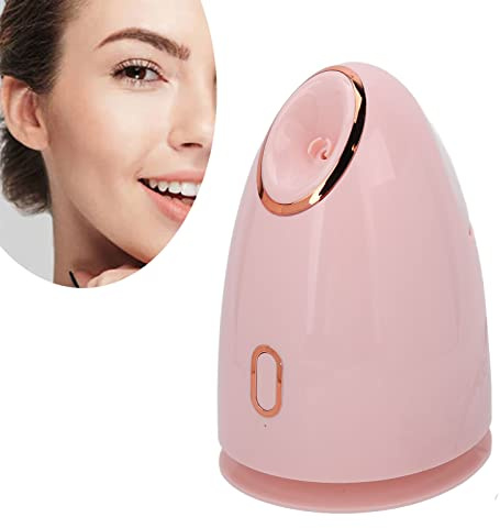 Vaporizador facial con nano-iones, humidificador de vapor con niebla caliente, vaporizador facial hidratante para spa facial, limpia los poros – Estropajo extra para la