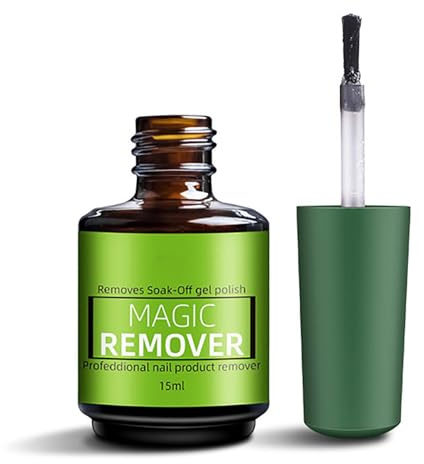 Remover Gel Per Unghie - Kit Di Rimozione Dello Smalto Per Chiodo Da 15 Ml Di Gel, Rimozione Dello Smalto Gel UV, Rimodellamento Di Smalto Gel Veloce, Rimuovere Facilmente E Rapidamente Lo Smalto A