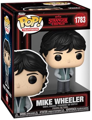 Funko Pop! TV: Stranger Things Season 5 - Mike Wheeler - Figurine en Vinyle à Collectionner - Idée de Cadeau - Produits Officiels