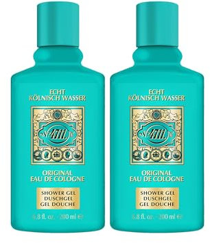 4711® Echt Kölnisch Wasser | Duschgel des Duftklassikers 4711 - wirkt wohltuend auf Körper, Geist und Seele | 2 x 200ml