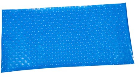EXQUIMEUBLE Pool Ladder Protective Mat with Non Slip Texture Rubber Blue