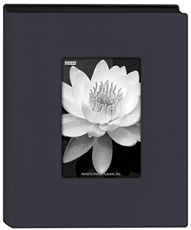 Pioneer Photo Albums KZ-46/NB Mini Frame Cover Photo Album, Navy Blue, 4 x 6
