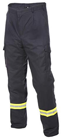Novotex Bundhose HuPF Teil 2 - Reflex - Baumwolle - Feuerwehrhose - Feuerwehr Gr. 60