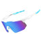 PUKCLAR Cycling Sunglasses for Men Women TR90 Lightweight Frame Mens Bike Sun Glasses with UV400 Protection for Cycling Skiing Driving Motorcycle