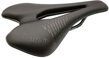 Selle Italia APEX – Herren-Fahrradsattel, robust mit Duro-Tek-Bezug, komfortabel und langlebig, ideal für Trekking & Tour – Größe L2, Schwarz