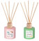AVA & MAY Island Diffuser Set (Amazon Exclusive) – veganes Set mit Duftstäbchen aus Rattan und Duft für je ca. 4 Wochen – 1 x Bahamas und 1 x Ibiza Diffuser mit hochwertigem Duftöl