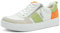 Tamaris Women's Comfort Damen Bequem Sneaker, Green Comb, 6 UK