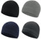 JSTHHTT 4 Stück Laufmütze Sportmütze, Running Mütze Unterziehmütze, Beanie Funktionsmütze, Wintermütze, Herren Sport Radmütze, für Skifahren Radfahren Snowboarden Outdoor