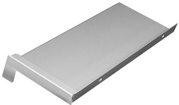 Aluminium Fensterbank silber EV1 195 mm (Putzabschluss, 900 mm)