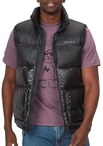 MARMOT Men's Guides Down Vest, Black, Large