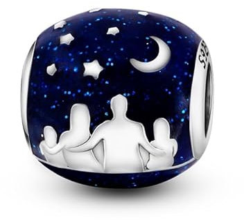 QIKAOLA S925 Sterling Silber Charms für Frauen Silber Charms Perlen für Pandora Armbänder