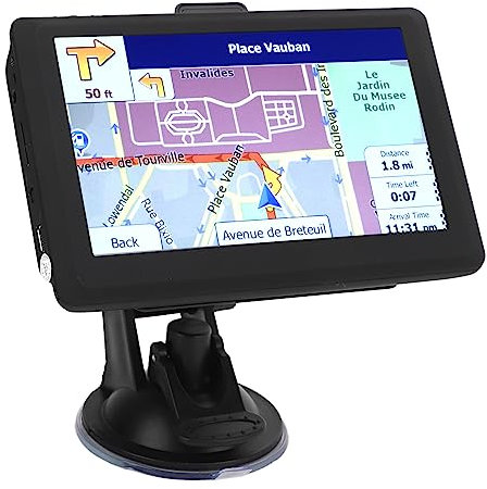 Universal-Navigationsgerät fürs Auto, GPS-Navigationsgerät, Europakarte, für LKW, Bus, 12,7 cm (5 Zoll), Touchscreen, DDR256M, 8 G, MP3 FM