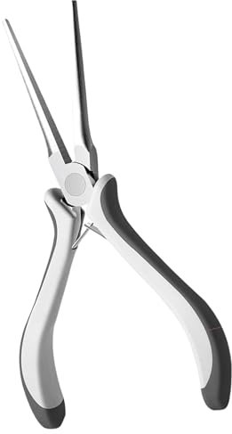 Pinza per unghie curve a C per punte in gel in acciaio inossidabile e clip per scolpire unghie manicure pedicure