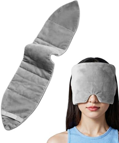 Máscara de Noche Ponderé - Máscara De Sueño Lestad Viaje | Accesorios para Dormir Lateral Viaje Camping Meditación Oficina