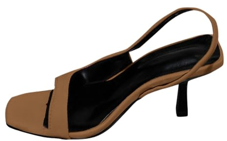 Vhersily Slingback Spuntata Da Donna Con Tacco Scarpe Alte Dirndl Scarpe Da Ballo Sexy Eleganti Calzature per Occasioni in Discoteca Matrimoni Ufficio Cerimonia e Abbigliamento Casual Quotidiano