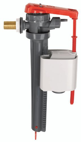 Wirquin 10723581 Chasse d'eau wc robinet flotteur à alimentation latérale Jollyfill, gris