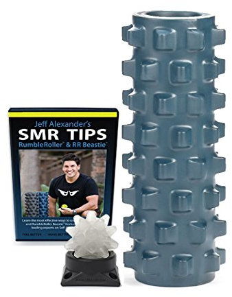 RumbleRoller Original Superset, Complete Deep Tissue Massage and Muscle Recovery Kit, Foam Roller and Massage Ball Set