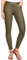 ICONOFLASH Damen Stretch Jeggings mit Taschen Schlankheits Baumwolle Pull On Jeans Like Leggings Regular Plus Size - Grün - Groß