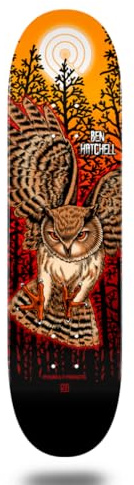 Powell Plateau Skate Peralta PS Ben Hatchell Owl 8.25