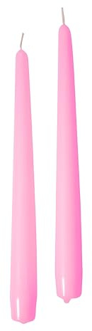Cereria Di Giorgio - 12 Candele Coniche - Ø 2,2 cm h. 30 cm - Rosa Polvere