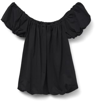 VERO MODA Vmasma JRS GA Débardeur à épaules dénudées, Noir, M