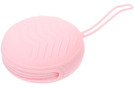 YOSADIER Scatola Porta Coppette Mestruali in Silicone Rosa Portatile, Leggera e Facile da Pulire, senza Sbavature, Adatta per Zaino o Borsa Quotidiana