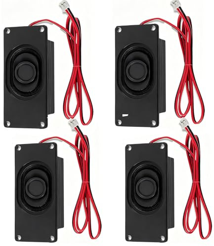 GERUI Lautsprecher 3 Watt 8 Ohm Lautsprecher 3 W 8 Ohm JST-PH2.0 Schnittstelle für Arduino Motherboard elektronische DIY Projekte und LCD TV Monitore (2)