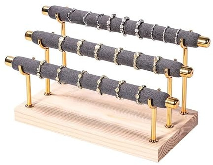 Smyckestorn Ring Display Rack Stege Smyckesförvaringsställ Hållare | Butik Ring Placering Rack Smycken Display Rekvisita