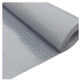 JARDIN202 - Suelo Goma Circulo Gris - metro cuadrado Espesor 3 mm