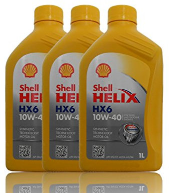 Shell Helix Ultra HX6 10W-40 3x1 Liter