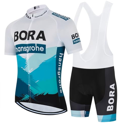 HOMTOL Combinaison de Cyclisme Homme Manches Courtes
