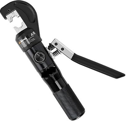 Herramienta de Crimpado, Herienta de engaste hidráulica, alicates de engaste, rango 4-70MM2, fuerza 45KN, terminales de cobre y aluminio(No Bluetooth)