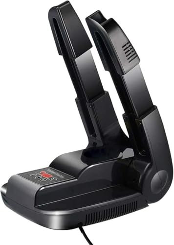 YUET Asciuga Scarpe Elettrico Asciugascarpe con Timer per Scarpe da Calcio Scarponi da Sci Calzini Cappelli,Asciuga Stivali in Modo Veloce, Supporto Regolabile Telescopico