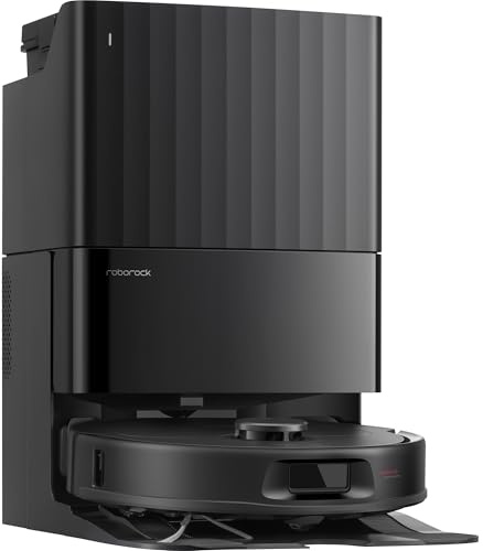 roborock QR 598 Robot Aspirador Friegasuelos con Autovaciado Negro