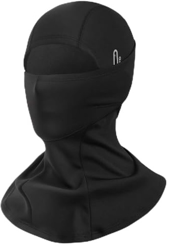 AOOSA Pasamontañas Moto, Pasamontañas Anti Viento Transpirable, Balaclava Protector, Balaclava Completo Térmico Transpirable Sotocasco para Ciclismo Esquí Snowboard Deportes al Aire Libre