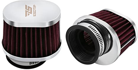 2 filtri dell'aria per moto, universali, 55 mm, filtro di ricambio per motore Dirt Bike ad alte prestazioni, adatto per carburatore da motocross, scooter, ciclomotore