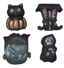 Halloween Vegan Chocolate Spookies (Vegan Milk Chocolate (plant based))