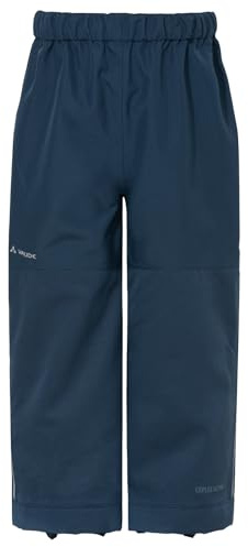 VAUDE Caprea Regenhose Kinder, wasserdicht & Winddicht – Blau – Gr. 158-164